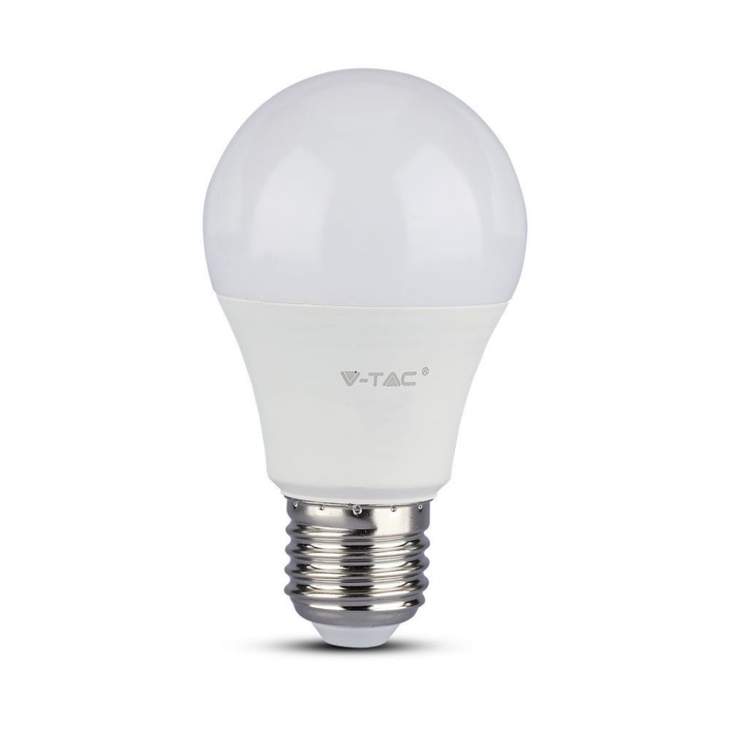 [VQ226201851] BOMBILLA LED V-TAC E27 A60 12W CHIP SAMSUNG 1055LM 200° 6400K