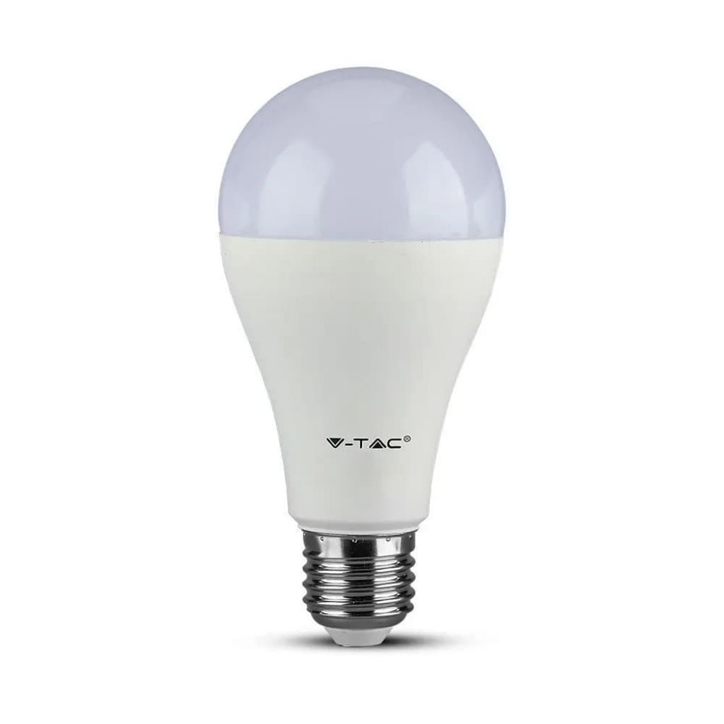 [VQ226201901] BOMBILLA LED V-TAC E27 А65 17W CHIP SAMSUNG 1521LM 200° 6400K