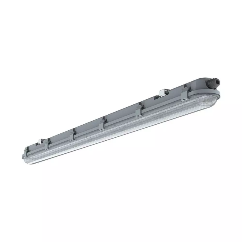 ¬[VZ40400] PANTALLA ESTANCA LED SERIE-M CHIP SAMSUNG 150CM 48W TRANSPARENTE 120LM/W 6400K