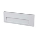 [VQ2262113261] BALIZA PARED LUZ INDIRECTA LED 3W CUERPO BLANCO RECTANGULAR 4000K