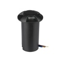 [VQ2262114721] BALIZA PARA EMPOTRAR EN SUELO 1W NEGRO 4 DIRECCIONES 6500K