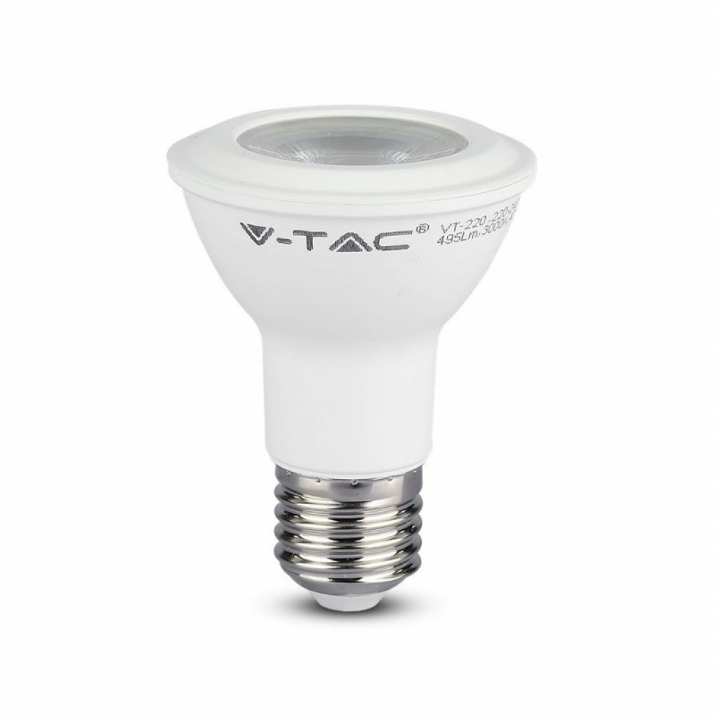 ¬[VZ42294] BOMBILLA LED V-TAC E27 PAR20 5.8W CHIP SAMSUNG SMD 425LM 40° 64X84MM 3000K