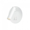 [VQ2262114891] APLLIQUE DE PARED LED 3W+6W 'HOTEL' BLANCO 3000K