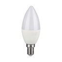 [VQ2262127541] BOMBILLA LED V-TAC E14 TIPO VELA 4.8W SMD 450LM 180° RGB+WW CW