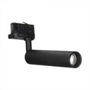 [VQ226213531] FOCO DE CARRIL LED 7W CHIP SAMSUNG CUERPO NEGRO 3000K
