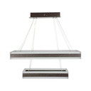 [VQ2262139881] LÁMPARA DE TECHO ARAÑA LED 113W REGULABLE COLOR CAFÉ 3000K