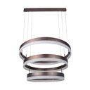 [VQ2262139911] LÁMPARA DE ARAÑA LED 86W COLOR CAFÉ REGULABLE 3000K