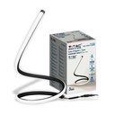 [VQ22621403111] LÁMPARA DE MESA DE DISEÑO LED 20W CON CABLE DE ENCHUFE DE LA UE + INTERRUPTOR NEGRO 3000K