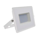 ¬[VZ431922] PROYECTOR LED V-TAC 50W SMD 4300LM 100° COLOR BLANCO IP65 3000K