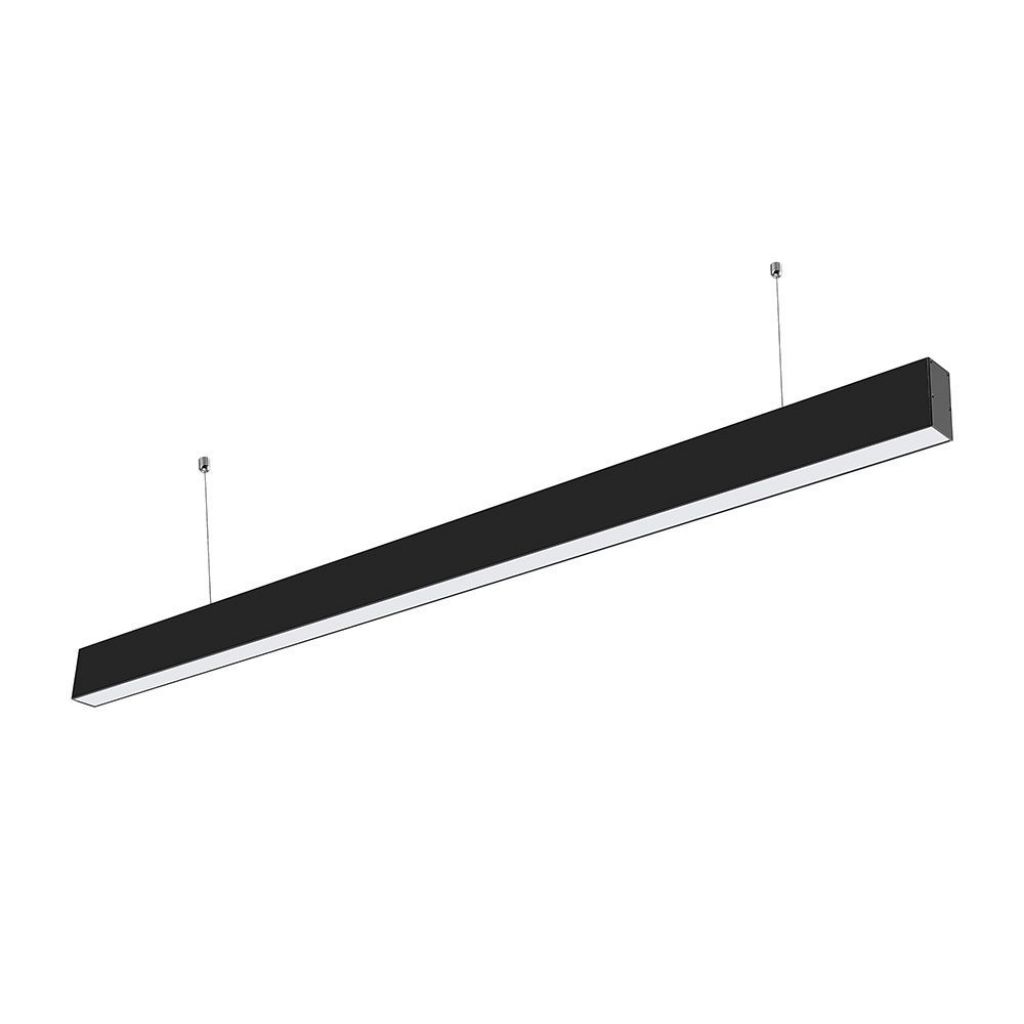 [VQ226216001] LUMINARIA LINEAL LED 40W CHIP SAMSUNG CUERPO NEGRO 6400K