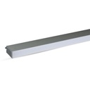 [VQ226216011] LUMINARIA LINEAL LED 40W CHIP SAMSUNG CUERPO PLATA 6400K