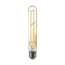 [VQ2262171431] BOMBILLA LED V-TAC E27 T30 6W FILAMENTO 600LM 300° 30X185MM 2200K