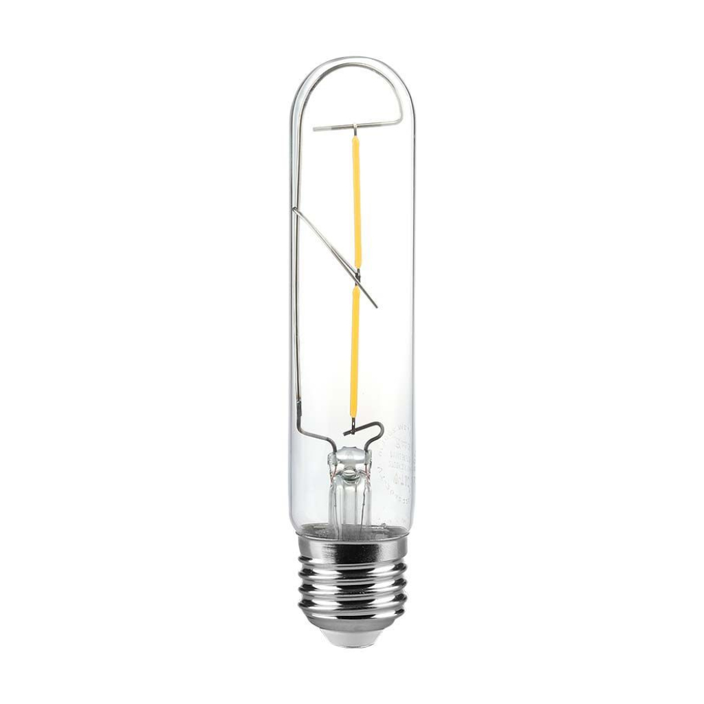 [VQ2262172511] BOMBILLA LED V-TAC E27 T30 2W FILAMENTO 200LM 300° 30X136MM 3000K