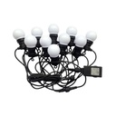[VQ2262174361] GUIRNALDA DE LUCES LED DE 0.5 W /5 M .10 BOMBILLAS  3000K