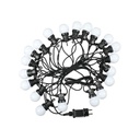 [VQ2262174391] GUIRNALDA LED 0.5W 24V 10M 20 BOMBILLAS 3000K