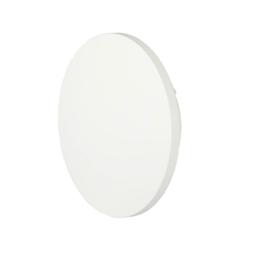 [VQ2262175271] APLIQUE DE PARED LED 8W CUERPO BLANCO REDONDO IP65 3000K