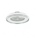[VQ2262179351] VENTILADOR DE CAJA LED DE 45 W CON PLAFÓN CONTROL RF CCT MOTOR ANILLO GRIS