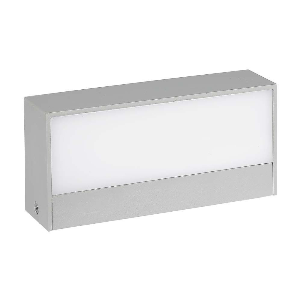 [VQ2262182391] APLIQUE EXTERIOR LED 9W UP/DOWN CUERPO GRIS IP65 3000K
