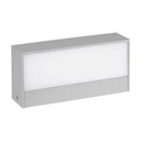 [VQ2262182391] APLIQUE EXTERIOR LED 9W UP/DOWN CUERPO GRIS IP65 3000K