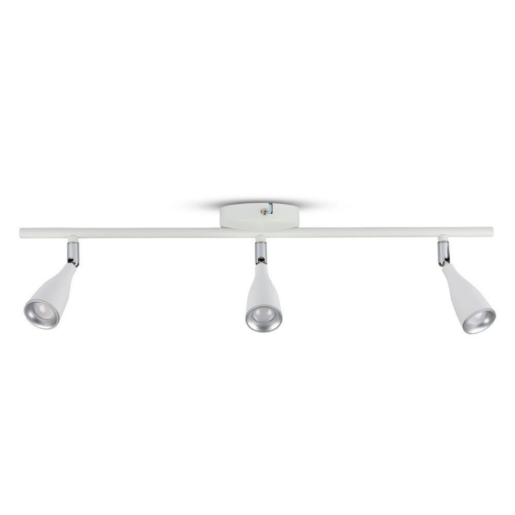 [VQ2262182721] APLIQUE LED DE TECHO4.5W TRIPLE FOCO CUERPO BLANCO 4000K