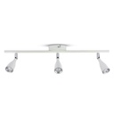 [VQ2262182721] APLIQUE LED DE TECHO4.5W TRIPLE FOCO CUERPO BLANCO 4000K