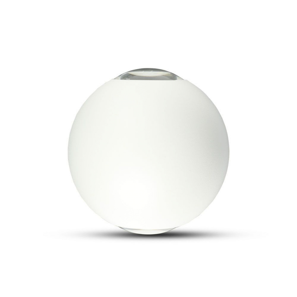 [VQ2262183011] APLIQUE DE PARED LED 4W CUERPO BLANCO REDONDO IP65 3000K