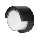 [VQ2262185381] APLIQUE DE PARED LED 12W CUERPO NEGRO REDONDO 4000K