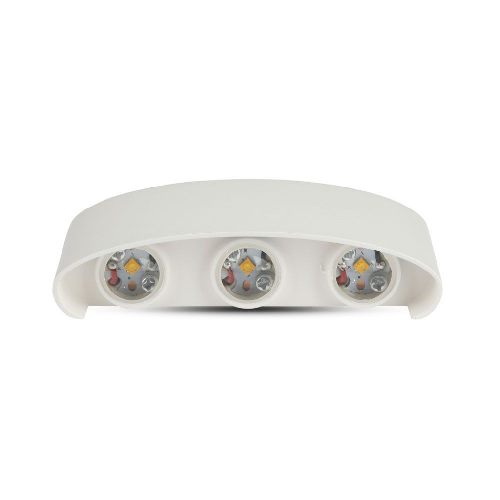 [VQ2262186131] APLIQUE DE PARED LED 5W ARRIBA Y ABAJO CUERPO BLANCO IP65 3000K