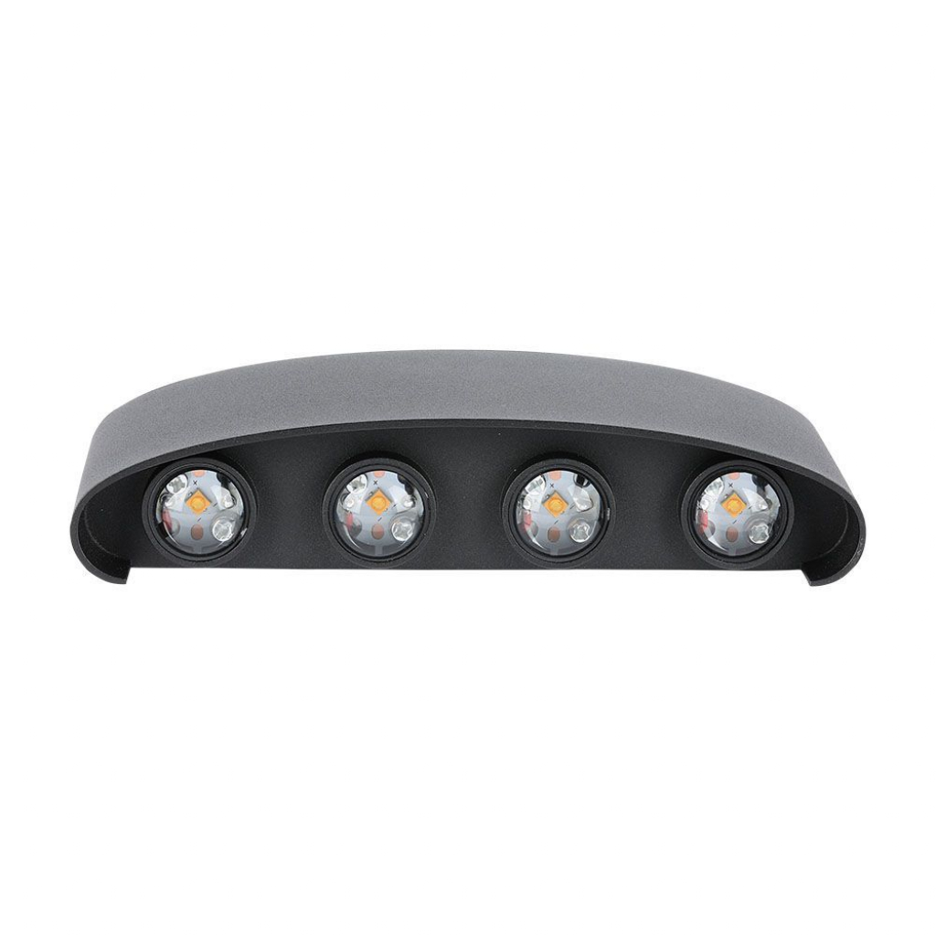 [VQ2262186191] APLIQUE DE PARED LED 7W CUERPO NEGRO IP65 3000K