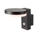 [VQ226230161] APLIQUE DE PARED SOLAR LED 5.5W SMD DE CON SENSOR PIR REDONDO IP54 3000K