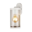 [VQ226230201] APLIQUE DE PARED E27 POLICARBONATO TRANSPARENTE CUERPO BLANCO MATE