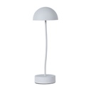 [VQ226230921] LÁMPARA DE SOBREMESA LED 3W CUERPO BLANCO IP20 3000K