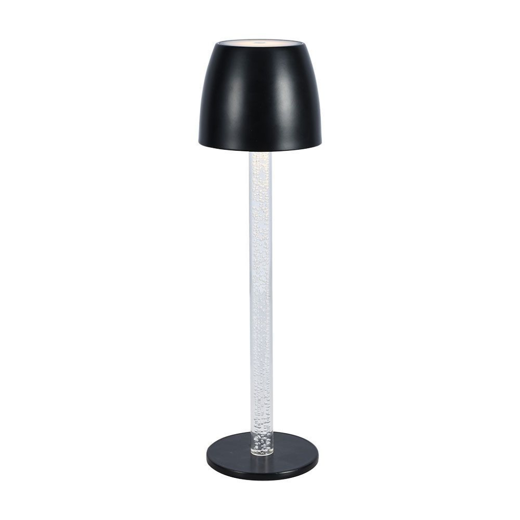 [VQ226230941] LÁMPARA DE MESA LED 3W TRANSPARENTE CUERPO BLANCO 3000K