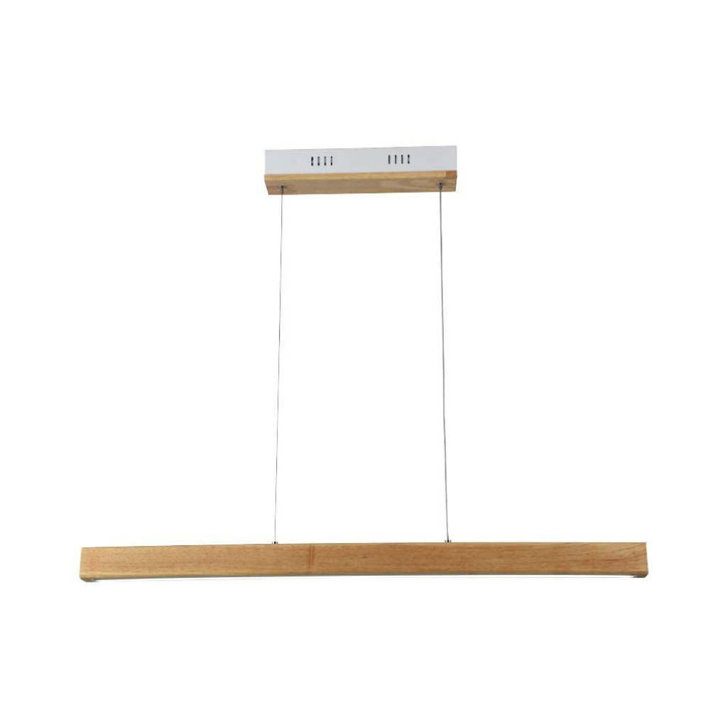 [VQ226231001] LÁMPARA DE TECHO COLGANTE LED 12W CUERPO MADERA 4000K