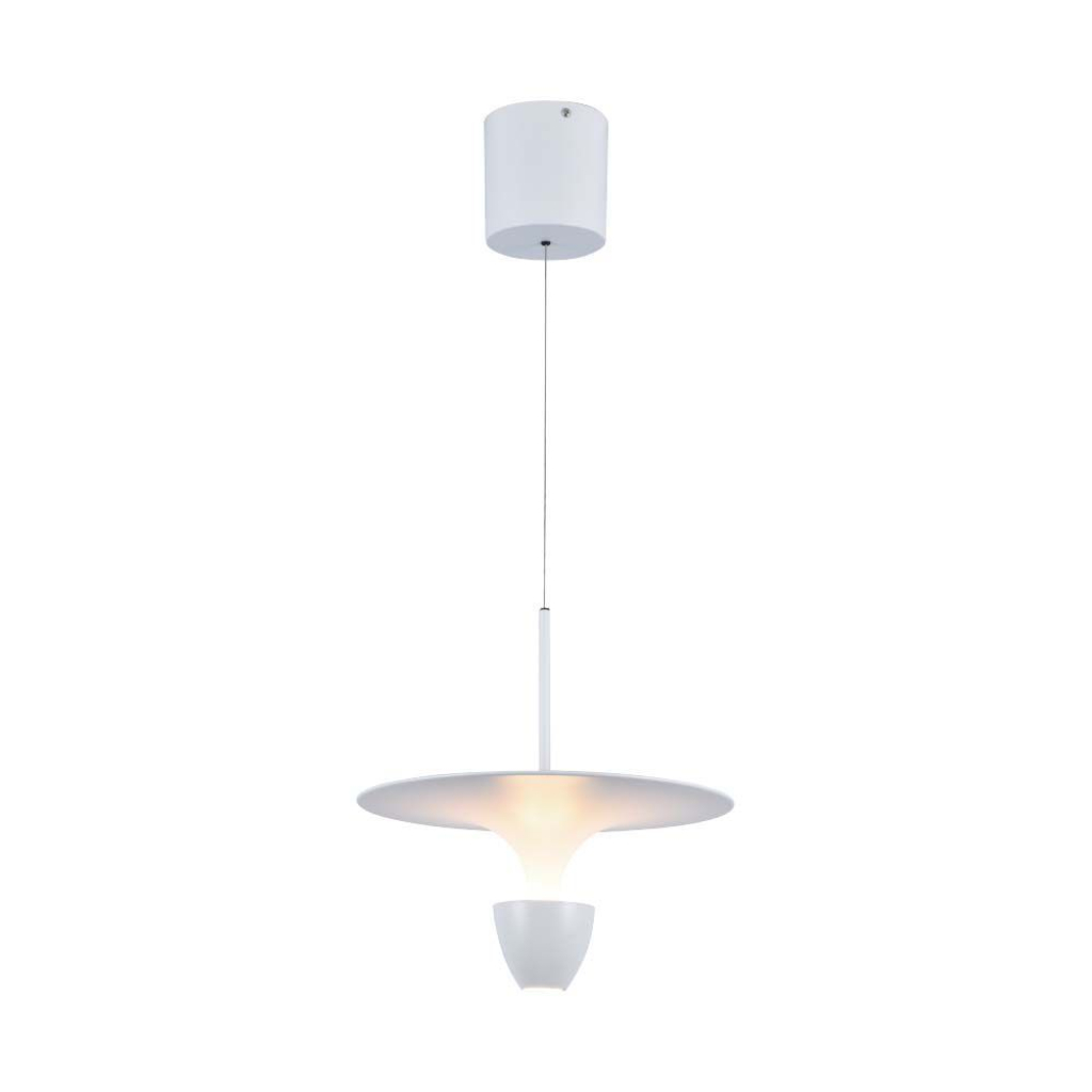 [VQ226231021] LÁMPARA DE TECHO LED COLGANTE 9W 30X320X100CM CUERPO BLANCO PURO 3000K