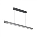 [VQ226233471] LUMINARIA LINEAL COLGANTE LED 36W CHIP SAMSUNG CON DIFUSOR BLANCO CUERPO GRIS CCT