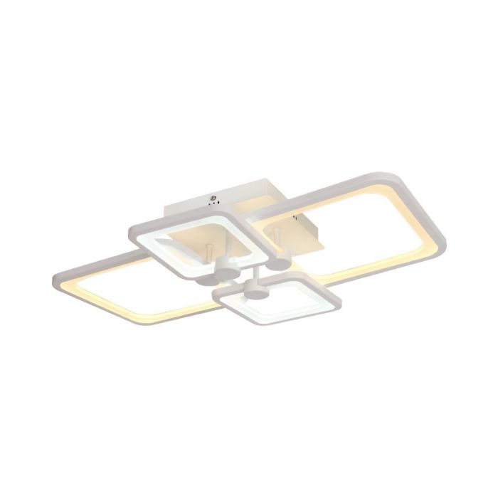[VQ226233951] LÁMPARA DE TECHO LED 70W CON MANDO A DISTANCIA CUERPO BLANCO IP20 REGULABLE CCT