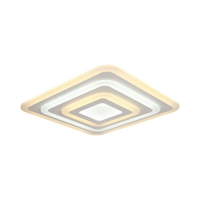 [VQ226233961] LÁMPARA DE TECHO LED 77W CON MANDO A DISTANCIA CUERPO BLANCO IP20 REGULABLE CCT
