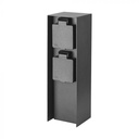 [VQ226234021] BALIZA CON TOMA DE CORRIENTE 16A MAX 3600W ACERO INOXIDABLE