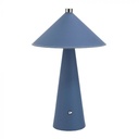 [VQ226234141] LÁMPARA DE MESA LED RECARGABLE 3W REGULABLE TÁCTIL CUERPO AZUL CCT