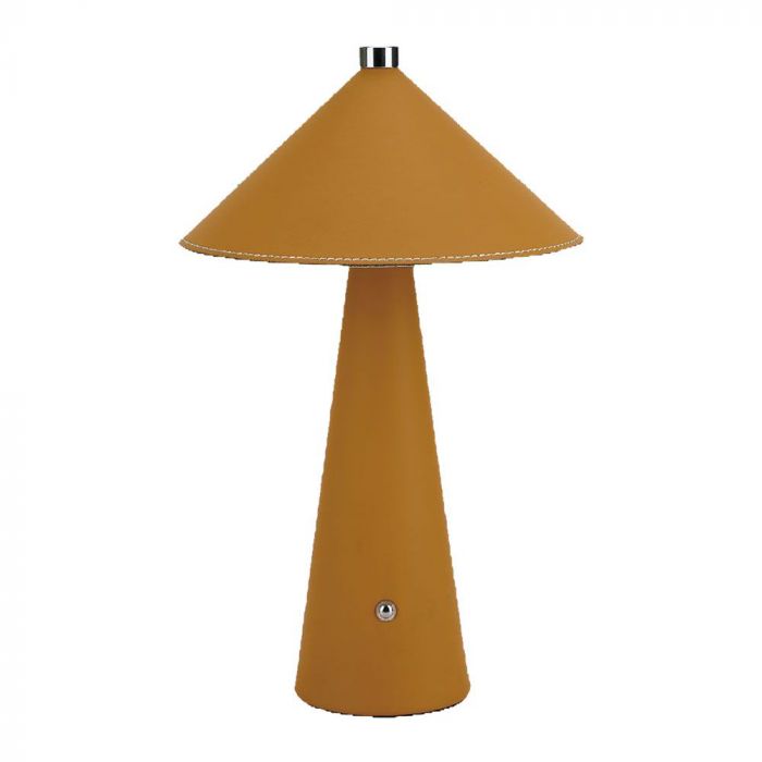 [VQ226234151] LÁMPARA DE MESA LED RECARGABLE 3W REGULABLE TÁCTIL CUERPO AMARILLO CCT