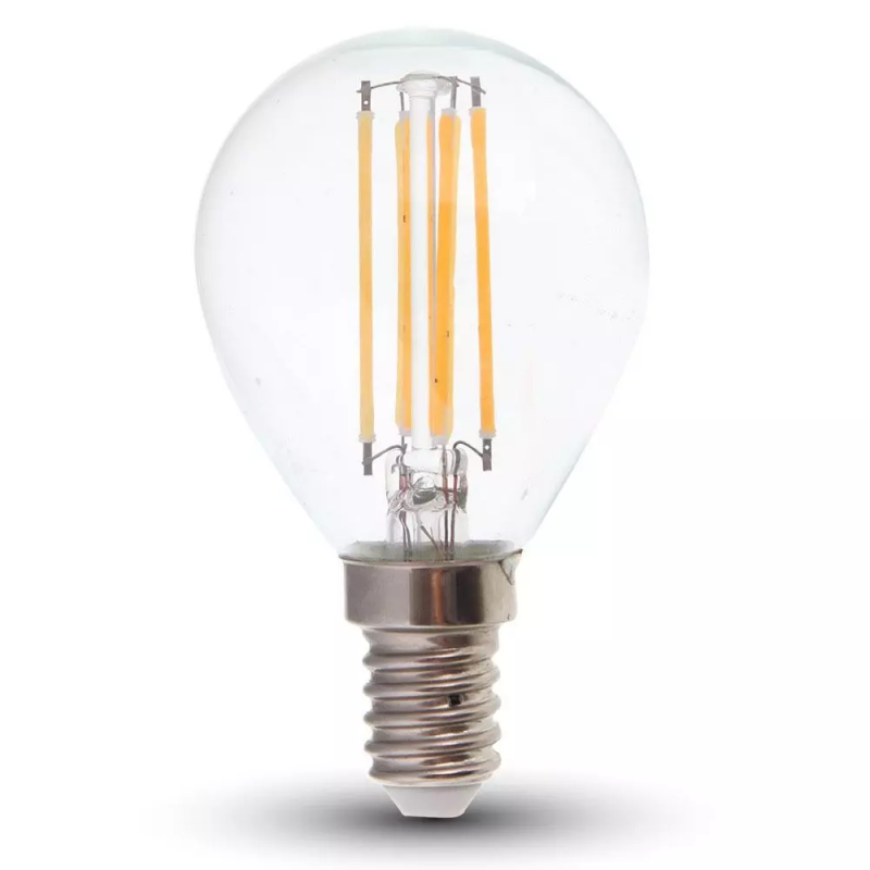 [VQ22628541] BOMBILLA LED V-TAC E14 P45 6W FILAMENT 800LM 300° 2700K