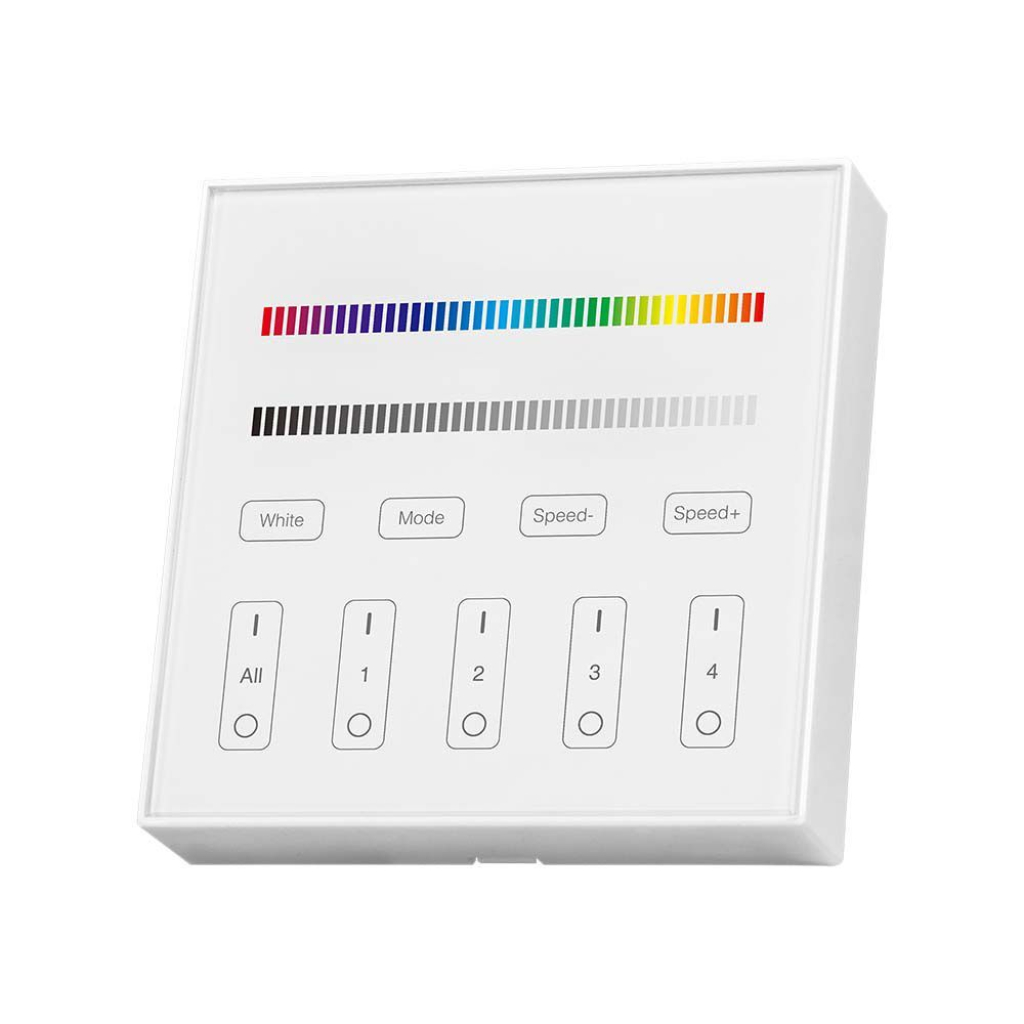 [VQ22629171] CONTROLADOR WIFI DE PARED RGB+BLANCO 4 ZONAS
