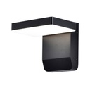 [VQ22629451] APLIQUE DE PARED 17W LED CUERPO NEGRO CUADRADO IP65 4000K