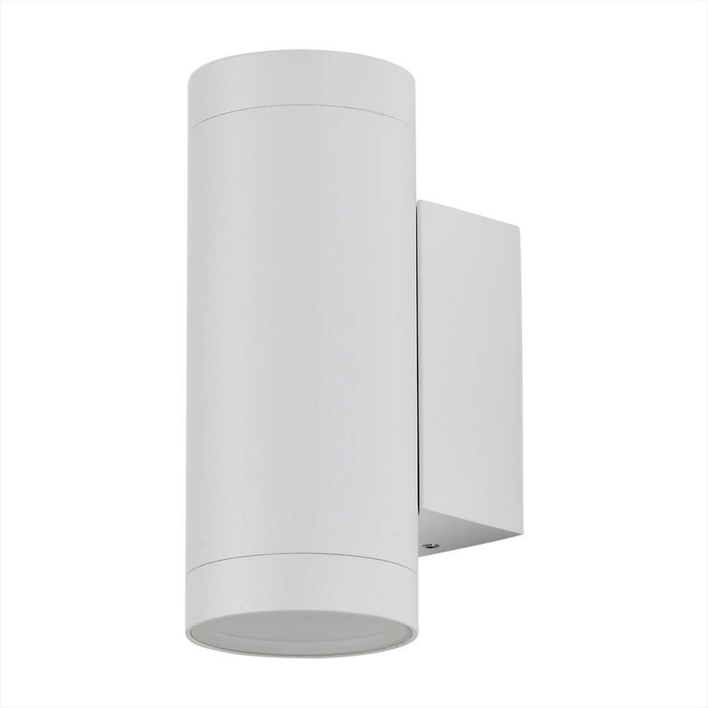 [VQ22629701] APLIQUE DE PARED GU10 CUERPO BLANCO CILINDRICO