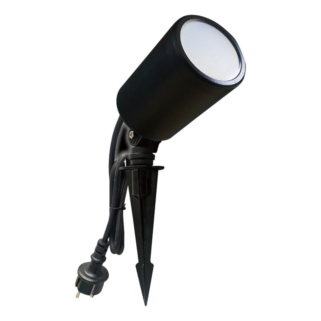 [VQ22630141] PIQUETA DE JARDÍN LED 5.2W RGB CUERPO NEGRO IP65