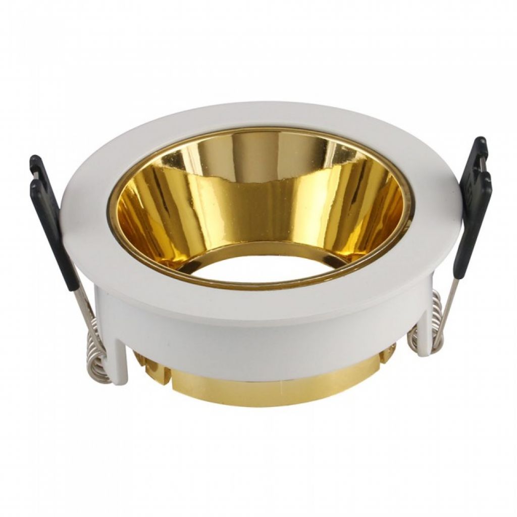[VQ22631541] ARO GU10 BLANCO+ORO REDONDO
