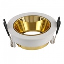 [VQ22631541] ARO GU10 BLANCO+ORO REDONDO