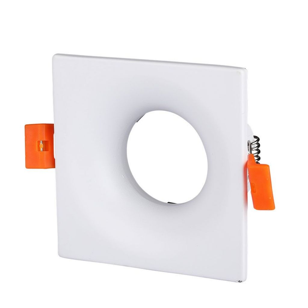 [VQ22631701] ARO PARA GU10 FITTING CUADRADO BLANCO