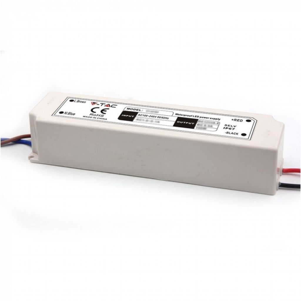 @[VQ22632481] FUENTE DE ALIMENTACIÓN V-TAC 12V DC 150W 12.5A IP67 192X52X37MM